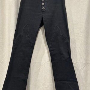 CHROME HEARTS BLACK DENIM JEANS
